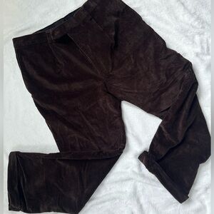 BROWN CORDUROY PANTS